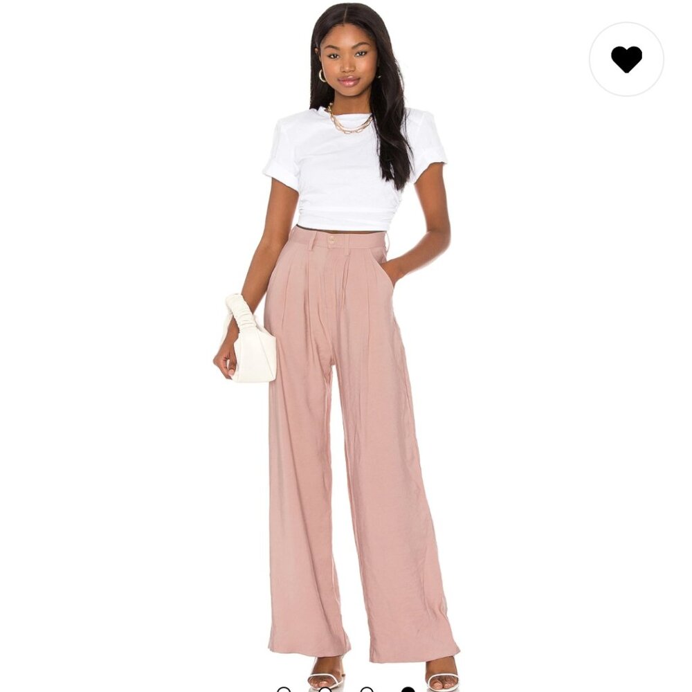 NONchalant label Fabi pants in rose